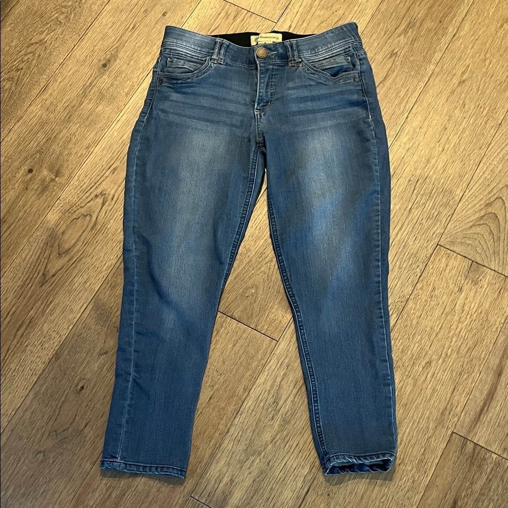 DEMOCRACY ankle length skinny jeans, size 8